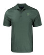 Marshall Bison Cutter & Buck Pike Eco Tonal Geo Print Stretch Recycled Mens Polo HT_MANN_HG 1