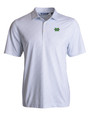 Marshall Bison Cutter & Buck Pike Eco Pebble Print Stretch Recycled Mens Polo WH_MANN_HG 1