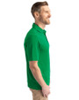 Marshall Thundering Herd Cutter & Buck Virtue Eco Pique Recycled Mens Polo Kelly Green Side