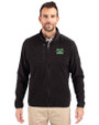 Marshall Thundering Herd Cutter & Buck Cascade Eco Sherpa Mens Big & Tall Fleece Jacket Black Front