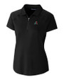Arizona Diamondbacks Cutter & Buck Forge Stretch Womens Short Sleeve Polo Black Mannequin