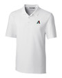 Arizona Diamondbacks Cutter & Buck Forge Stretch Mens Polo White Mannequin