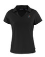 Arizona Diamondbacks Cutter & Buck Daybreak Eco Recycled Womens V-neck Polo Black Mannequin