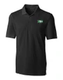 North Dakota Cutter & Buck Forge Stretch Mens Big and Tall Polo Black Mannequin