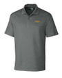 Pittsburgh Pirates City Connect Cutter & Buck CB Drytec Genre Textured Solid Mens Big and Tall Polo Elemental Grey Mannequin
