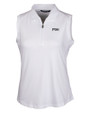 Pittsburgh Pirates City Connect Cutter & Buck Forge Stretch Womens Sleeveless Polo White Mannequin