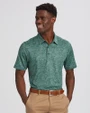 Forge Paisley Heather Print Polo 1