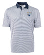 2024 Rose Bowl Champions Cutter & Buck Virtue Eco Pique Micro Stripe Recycled Mens Big & Tall Polo NVBW_MANN_HG 1