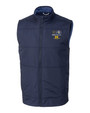 2024 Rose Bowl Champions Cutter & Buck Stealth Hybrid Quilted Mens Windbreaker Vest LYN_MANN_HG 1