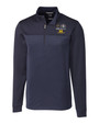 2024 Rose Bowl Champions Cutter & Buck Traverse Stripe Stretch Quarter Zip Mens Big and Tall Pullover LYN_MANN_HG 1