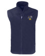 2024 Rose Bowl Champions Cutter & Buck Charter Eco Recycled Mens Full-Zip Vest NVBU_MANN_HG 1