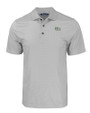 The Ivy League Cutter & Buck Pike Eco Tonal Geo Print Stretch Recycled Mens Big & Tall Polo Elemental Grey Mannequin