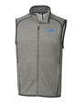 KIRO 7 Cutter & Buck Mainsail Sweater-Knit Mens Full Zip Vest POH_MANN_HG 1