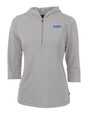 KIRO 7 Cutter & Buck Virtue Eco Pique Recycled Half Zip Pullover Womens Hoodie POL_MANN_HG 1