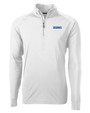 KIRO 7 Cutter & Buck Adapt Eco Knit Stretch Recycled Mens Quarter Zip Pullover WH_MANN_HG 1