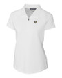 North Carolina Tar Heels College Vault Cutter & Buck Forge Stretch Womens Short Sleeve Polo White Mannequin