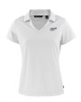 Dayton Flyers College Vault Cutter & Buck Daybreak Eco Recycled Womens V-neck Polo White Mannequin