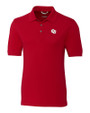 Oklahoma Sooners Vintage Cutter & Buck Advantage Epic Confidence Recycled Tri-Blend Pique Mens Big & Tall Polo Cardinal Red Mannequin