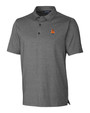 Syracuse Orange College Vault Cutter & Buck Forge Heathered Stretch Mens Polo CCH_MANN_HG 1