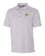 Vanderbilt Commodores College Vault Cutter & Buck Forge Heathered Stretch Mens Polo Polished Heather Mannequin