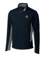 Syracuse Orange College Vault Cutter & Buck Navigate Softshell Mens Big and Tall Full Zip Jacket LYN_MANN_HG 1