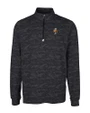Tennessee Volunteers College Vault - Cutter & Buck Traverse Stretch Eco Camo Print Quarter Zip Mens Pullover Black Mannequin