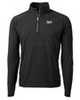 Vanderbilt Commodores College Vault Cutter & Buck Adapt Eco Knit Hybrid Recycled Mens Quarter Zip BL_MANN_HG 1