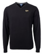Vanderbilt Commodores College Vault Cutter & Buck Lakemont Tri-Blend Mens Big and Tall V-Neck Pullover Sweater Black Mannequin