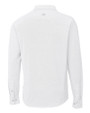 Baltimore Ravens Americana Cutter & Buck Advantage Tri-Blend Pique Long Sleeve Knitted Mens Button Down White Mannequin Back