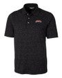 Delaware State Hornets Cutter & Buck Advantage Tri-Blend Space Dye Mens Polo DKB_MANN_HG 