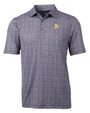 Oakland Athletics Cutter & Buck Pike Magnolia Print Stretch Men's Polo BLPO_MANN_HG 1