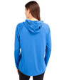 Cutter & Buck Coastline Epic Comfort Eco Recycled Womens Hooded Shirt DG PROB_HG 1