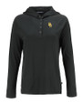 Baylor Bears Cutter & Buck Coastline Epic Comfort Recycled Womens Hooded Shirt BL_MANN_HG 