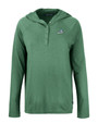 Florida Gulf Coast Eagles Cutter & Buck Coastline Epic Comfort Eco Recycled Womens Hooded Shirt HT_MANN_HG 1