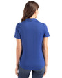 Buffalo Bills Cutter & Buck Coastline Epic Comfort Recycled Womens Polo Tour Blue Back
