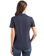 Penn State Nittany Lions Alumni Cutter & Buck Coastline Epic Comfort Recycled Womens Polo Navy Blue Back