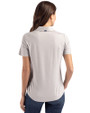 Old Dominion Monarchs College Vault Cutter & Buck Coastline Epic Comfort Recycled Womens Polo CONCRETE Back