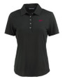New Mexico State Aggies College Vault Cutter & Buck Coastline Epic Comfort Recycled Womens Polo BL_MANN_HG 