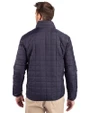 Kansas City Chiefs Americana Cutter & Buck Rainier PrimaLoft® Mens Eco Insulated Full Zip Puffer Jacket Dark Navy Back