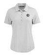 Winston-Salem State Rams Cutter & Buck Coastline Epic Comfort Recycled Womens Polo CONCRETE Mannequin