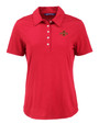 Iowa State Cyclones Cutter & Buck Coastline Epic Comfort Eco Recycled Womens Polo CDR_MANN_HG 1