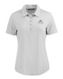 FSU Bobby Bowden Cutter & Buck Coastline Recycled Double Peached Womens Polo CONCRETE Mannequin