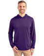 Cutter & Buck Coastline Epic Comfort Eco Recycled Mens Hooded Shirt CLP PRO_HG 1