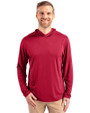 Cutter & Buck Coastline Epic Comfort Eco Recycled Mens Hooded Shirt CDR PRO_HG 1