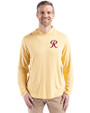 Tacoma Rainiers Cutter & Buck Coastline Epic Comfort Recycled Mens Hooded Shirt Desert Front