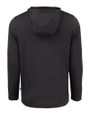 USC Trojans Cutter & Buck Coastline Epic Comfort Recycled Mens Hooded Shirt Black Mannequin Back