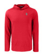 St Johns Red Storm Cutter & Buck Coastline Epic Comfort Eco Recycled Mens Hooded Shirt CDR_MANN_HG 1