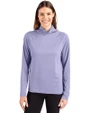 Cutter & Buck Coastline Epic Comfort Eco Recycled Womens Funnel Neck HYC PRO_HG 1