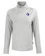 Texas Rangers Cooperstown Cutter & Buck Coastline Epic Comfort Eco Recycled Womens Funnel Neck CNC_MANN_HG 1