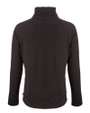 Nebraska Cornhuskers College Vault Cutter & Buck Coastline Epic Comfort Recycled Womens Funnel Neck Black Mannequin Back